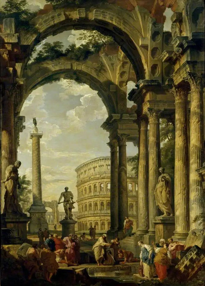 카프리치오 로마인 - 조반니 파올로 파니니

Source:
Capriccio romain - Giovanni Paolo Panini