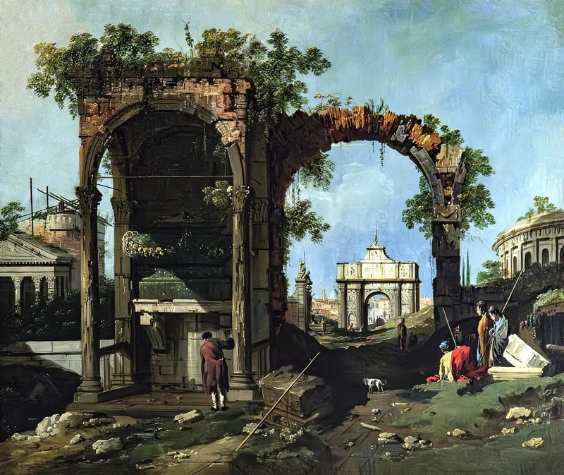 클래식 유적과 건물이 있는 카프리 - 카날레토

Source:
Caprice avec ruines classiques et édifices - Canaletto
