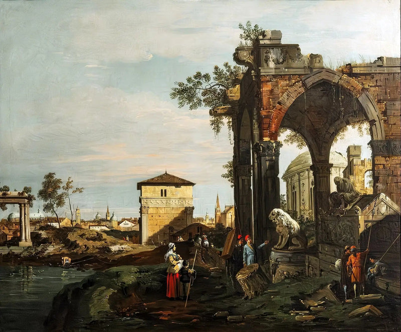 파드바의 포르테 포텔로와 유적이 있는 카프리스 - 카날레토

Source:
Caprice avec ruines et la Porte Portello, à Padoue - Canaletto