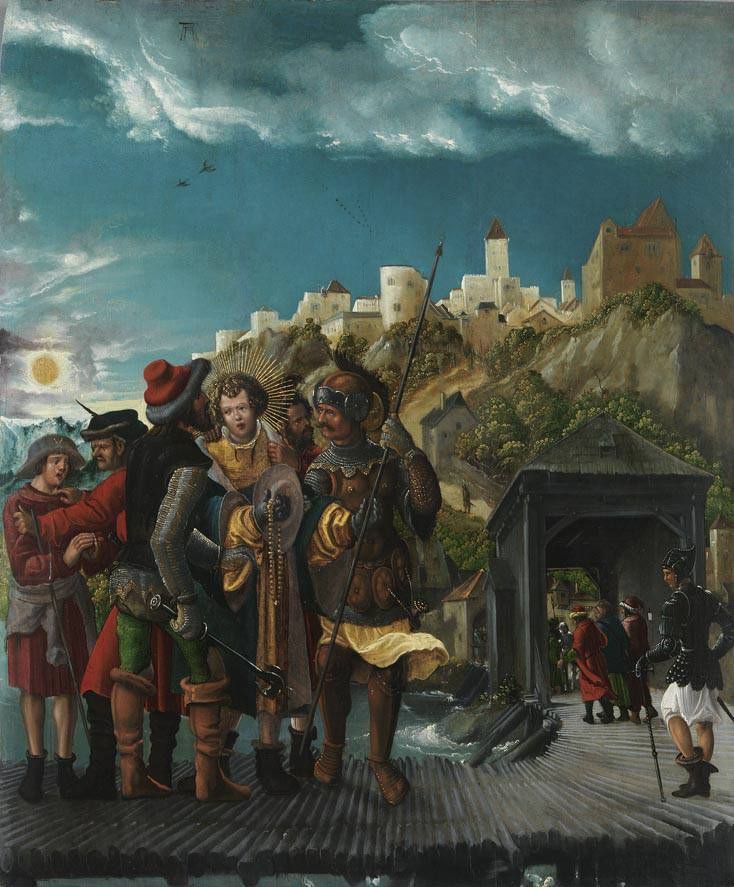 Capture de Saint-Florian - Albrecht Altdorfer image 1 reproduction de peinture à l’huile