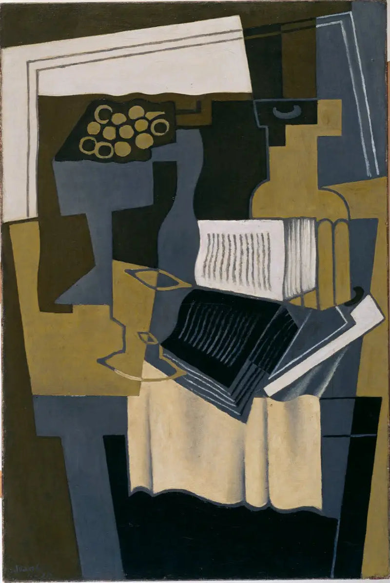 카라펠과 책 - 후안 그리스

Source:
Carafe et livre - Juan Gris