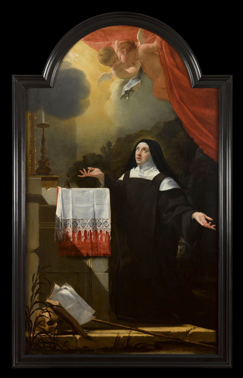 황홀에 빠진 카르멜리트 - 유스타슈 르 수르