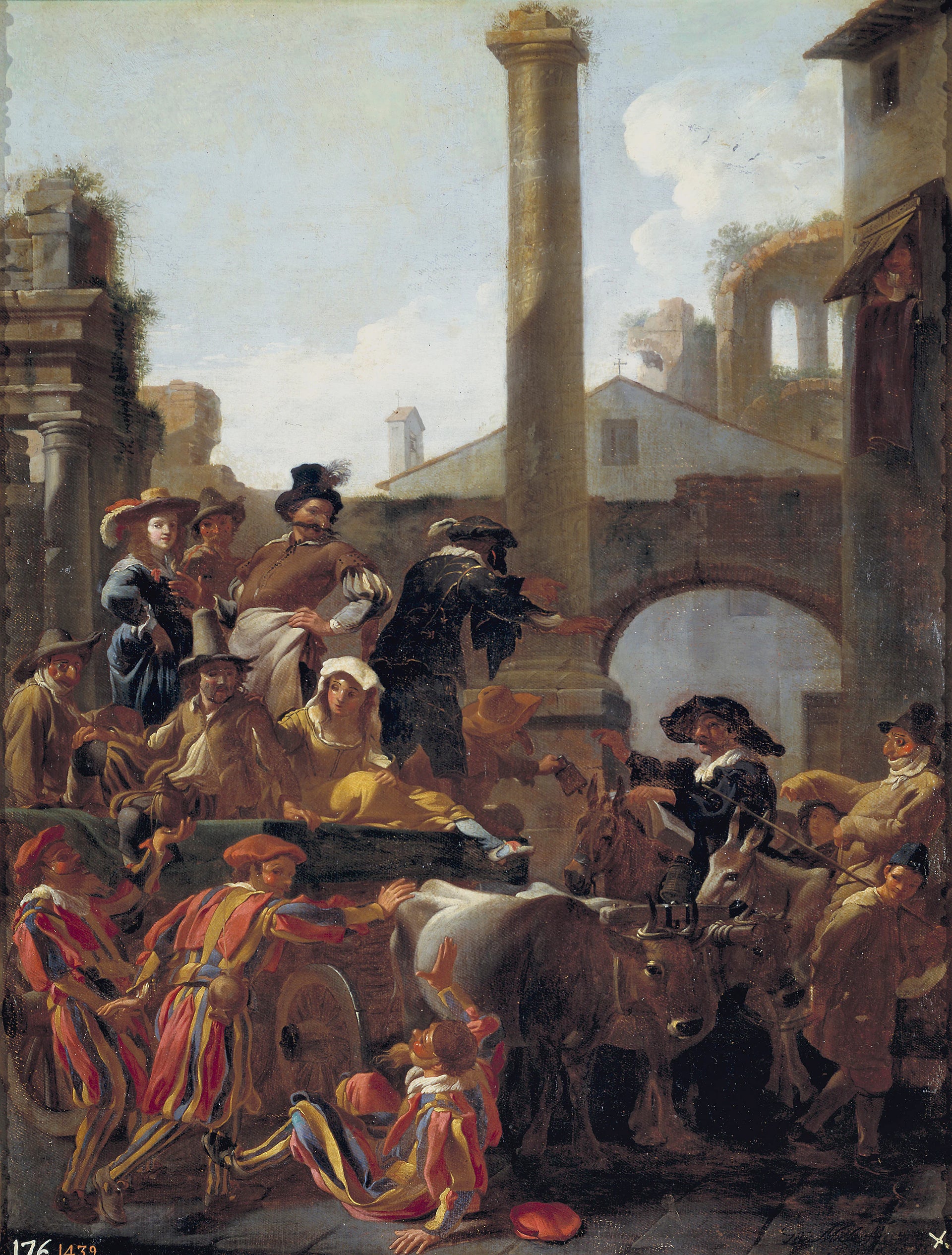 Carnaval à Rome - Jan Miel