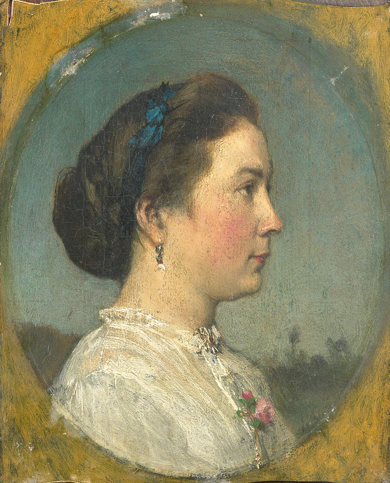 Catharina Hendrika Corne (1841-1905). Épouse du peintre - Jacob Maris
