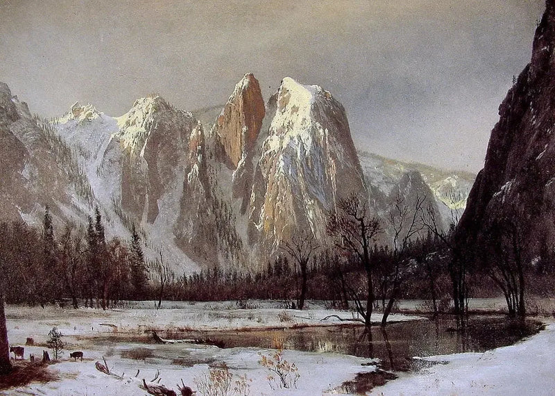 성당 바위, 요세미티 계곡, 캘리포니아 - 알버트 비어슈타트

Source:
Cathedral Rock, vallée de Yosemite, Californie - Albert Bierstadt