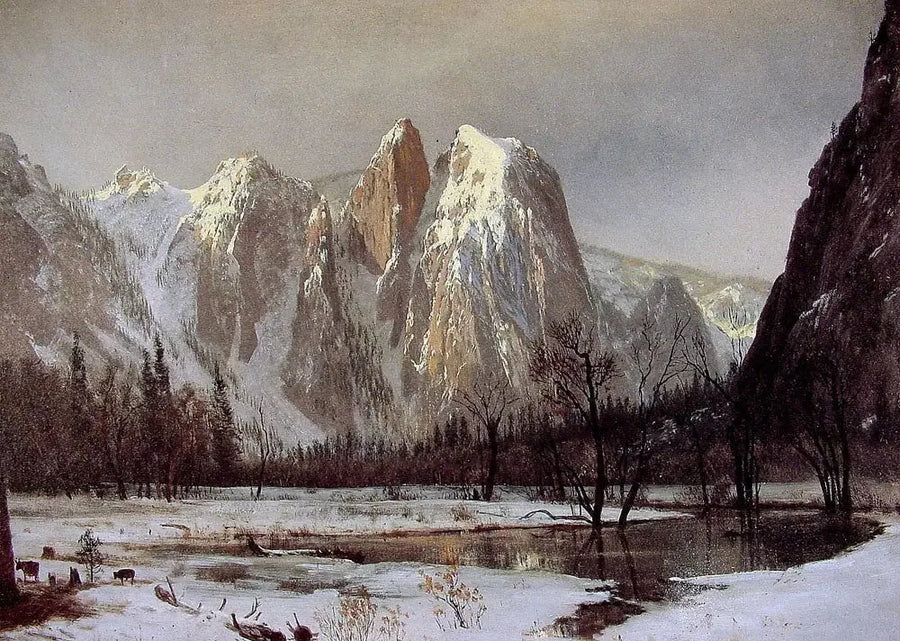 성당 바위, 요세미티 계곡, 캘리포니아 - 알버트 비어슈타트

Source:
Cathedral Rock, vallée de Yosemite, Californie - Albert Bierstadt