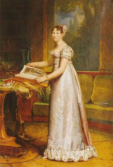 웨스팔리아의 여왕 캐서린-프레데리크-소피-도로테 드 뷔르템베르크 (1783-1835) - 프랑수아 제라르

Source:
Catherine-Frédérique-Sophie-Dorothée de Wurtemberg, reine de Westphalie (1783-1835) - François Gérard