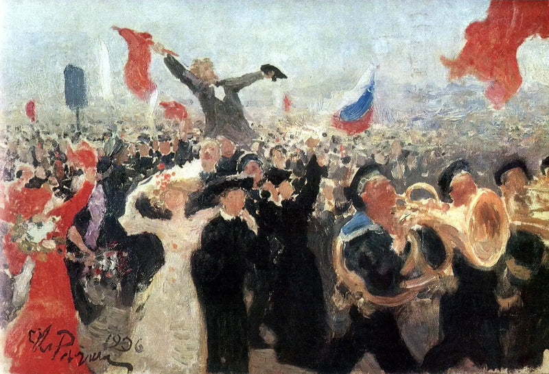 1905년 10월 17일 선언 기념 - 일리야 레핀

Source:
Célébration du Manifeste du 17 octobre 1905 - Ilya Repin