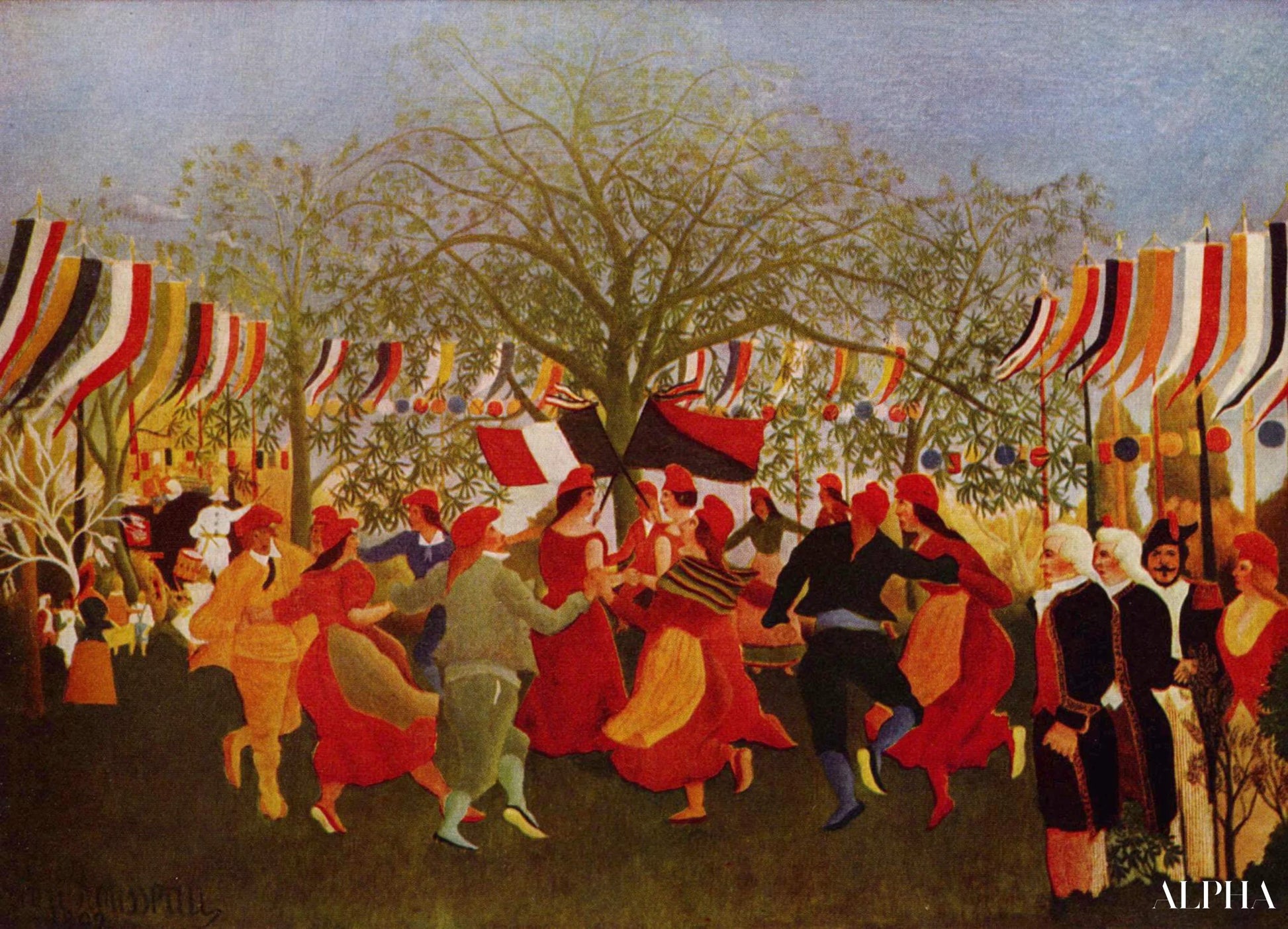 Centenaire de l'indépendance - Henri Rousseau - Reproductions de tableaux et peintures haut de gamme