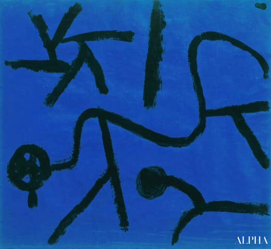 Cette étoile apprend à plier - Paul klee - Reproductions de tableaux et peintures haut de gamme