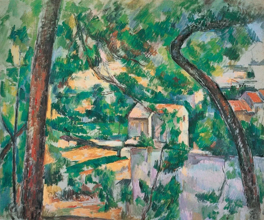 뒤틀린 나무 - Paul Cézanne