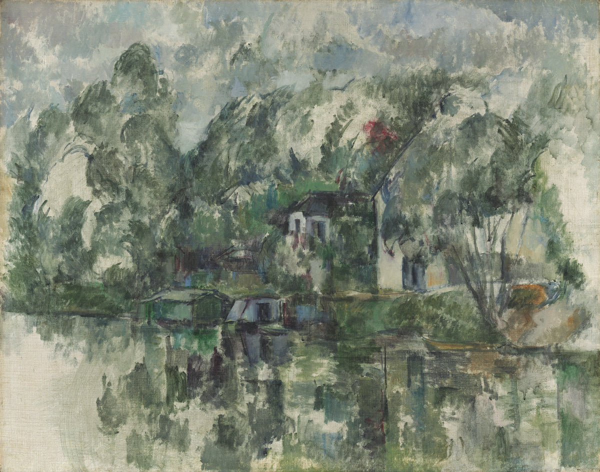 워터프론트, 1890-1894-년경 Paul Cézanne