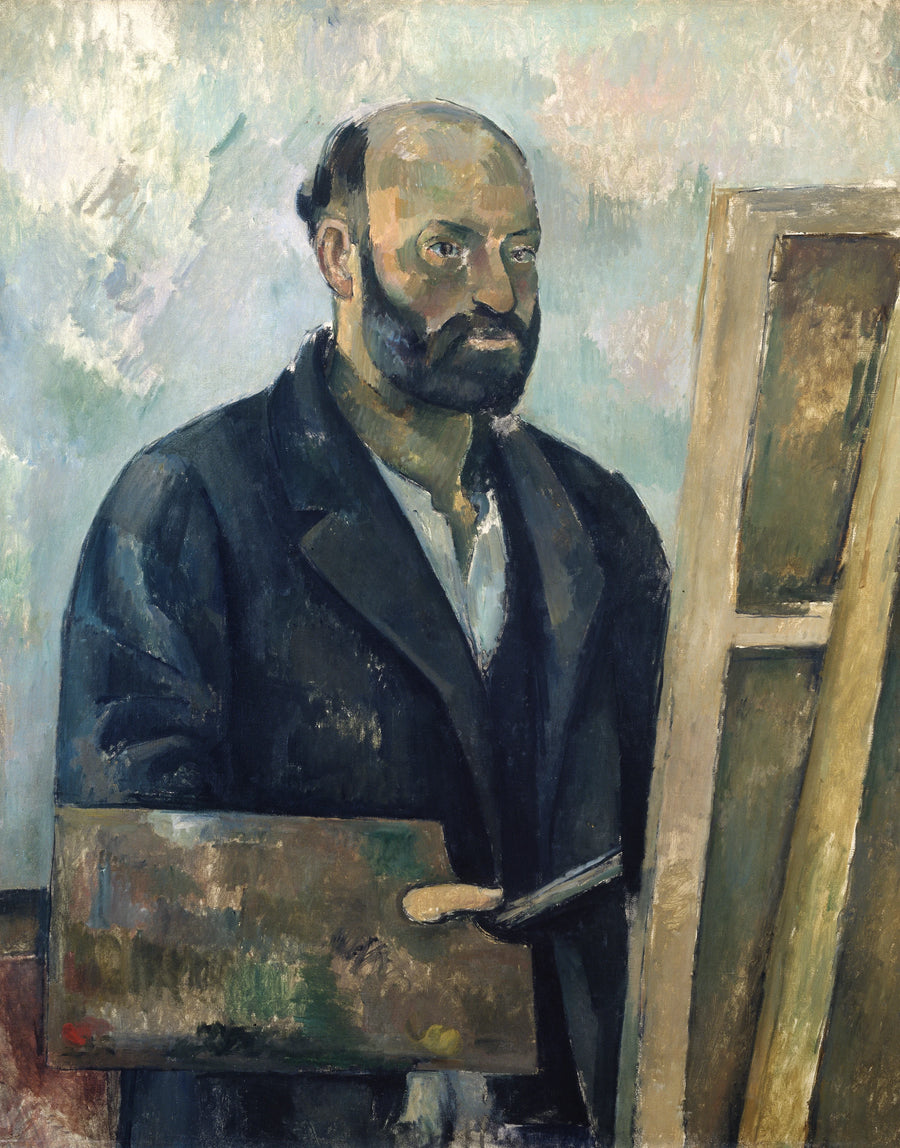 팔레트와 함께한 자화상 - Paul Cézanne