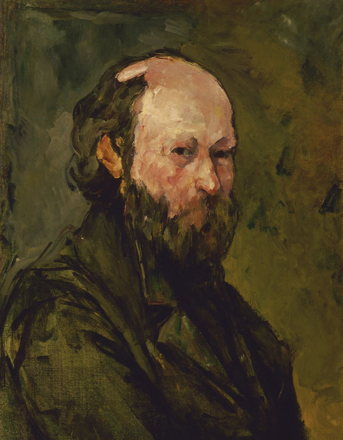 자화상, 1878 -1880 - Paul Cézanne