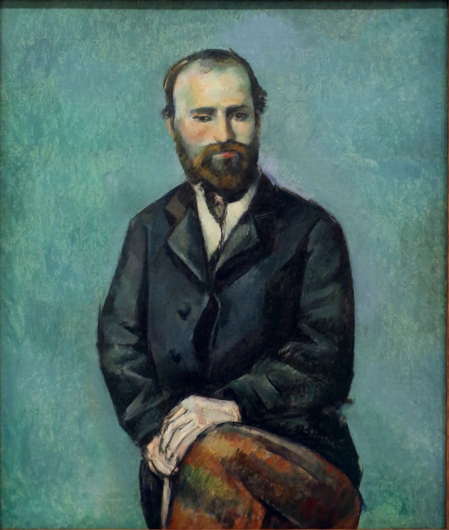 사진을 바탕으로 한 예술가 초상 - Paul Cézanne