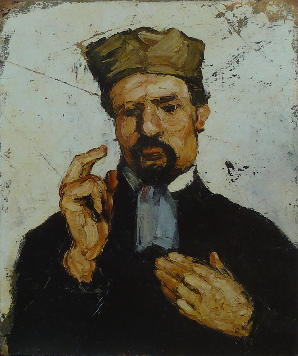L’Avocat l’oncle Dominique 1866 de Paul Cézanne, musée d’Orsay – reproduction peinture à l’huile sur toile
