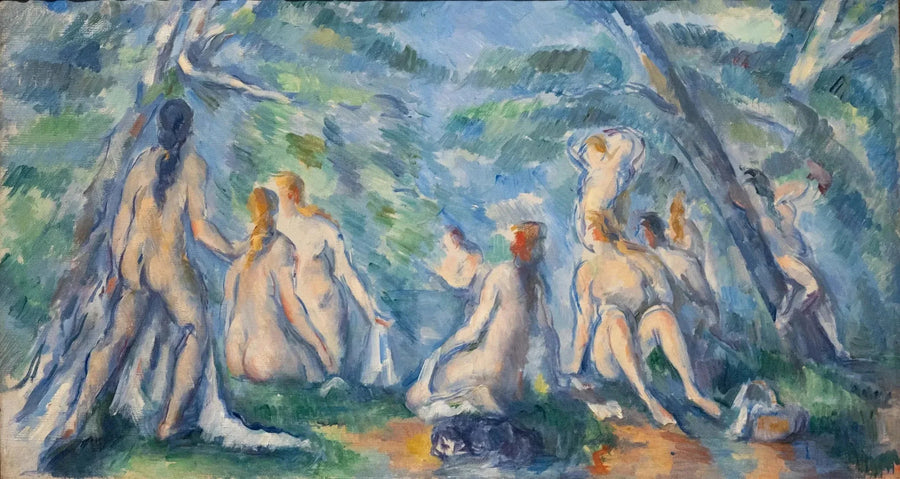 목욕하는 여인들 - Paul Cézanne