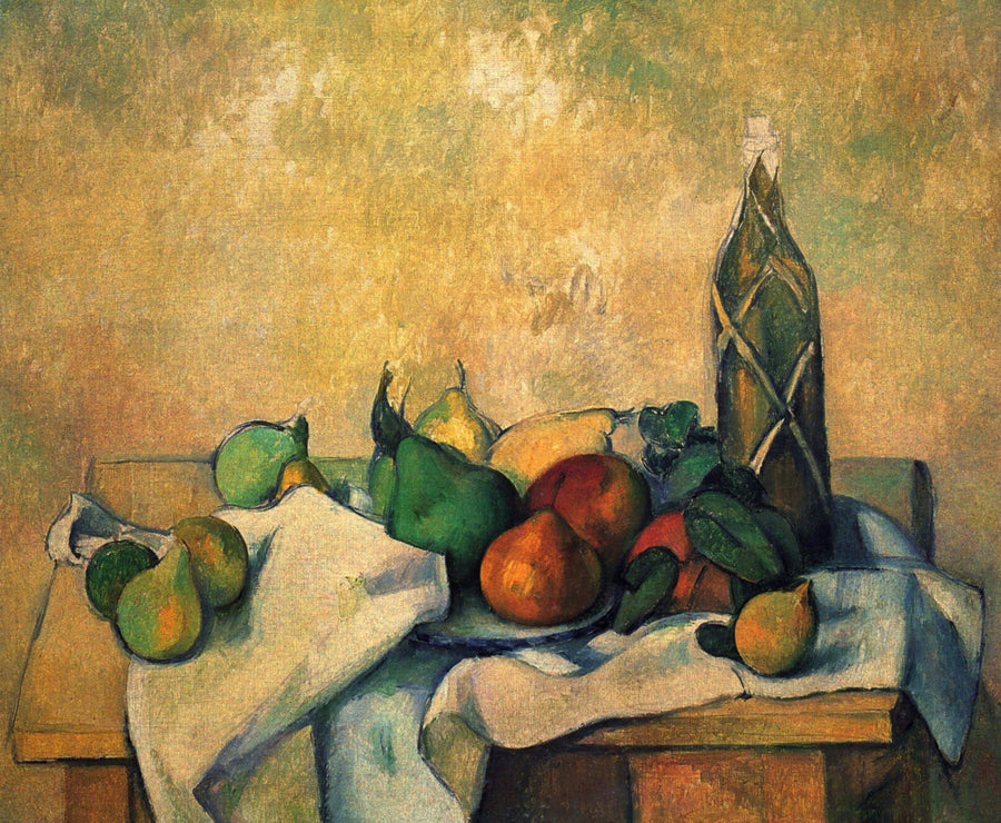 리큐어 병 - Paul Cézanne