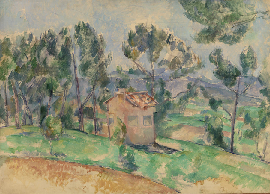 프로방스의 사냥 오두막 - Paul Cézanne