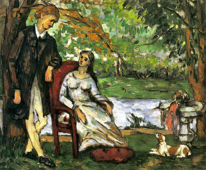 대화, 1872 -1873 - Paul Cézanne