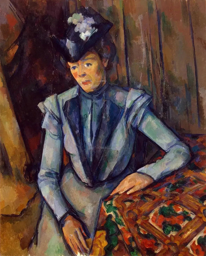 파란색 옷을 입은 여인, 1900-1904년경--- Paul Cézanne