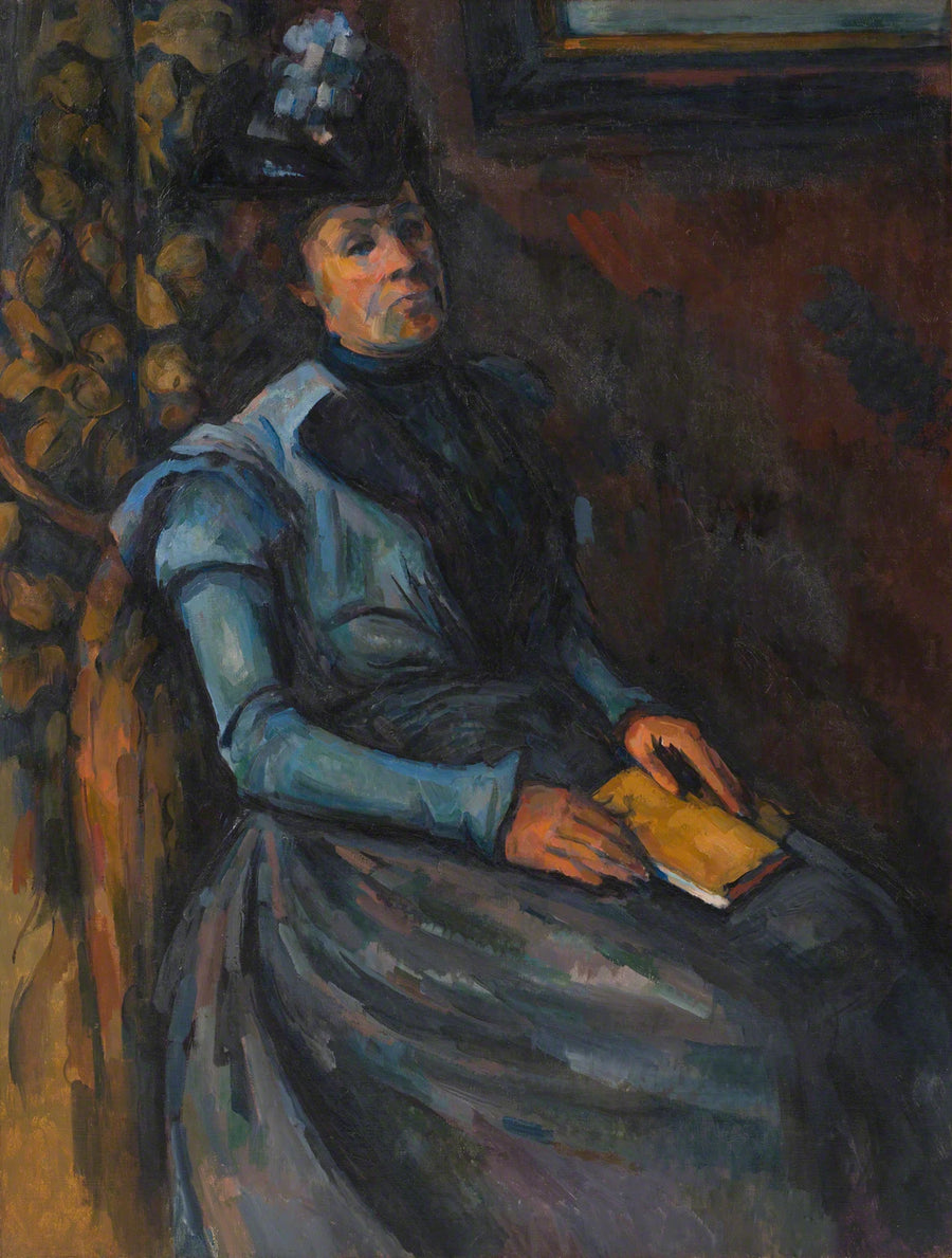 책을 든 여인 - Paul Cézanne