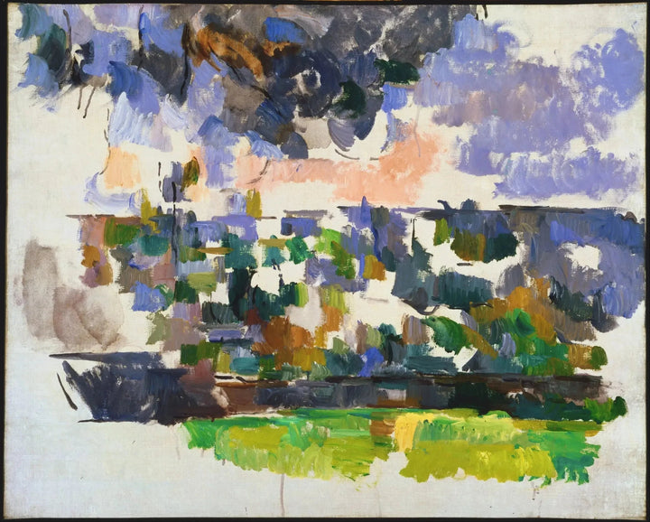 라우브스 정원, 1906년경 - Paul Cézanne
