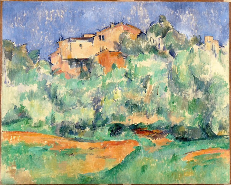 벨뷰의 집과 비둘기집 - Paul Cézanne