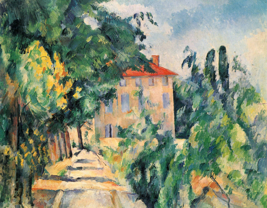 붉은 지붕의 집 (Jas de Bouffan) - Paul Cézanne