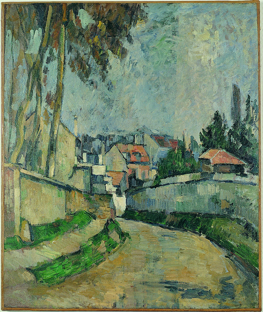 도로변의 집들 II - Paul Cézanne