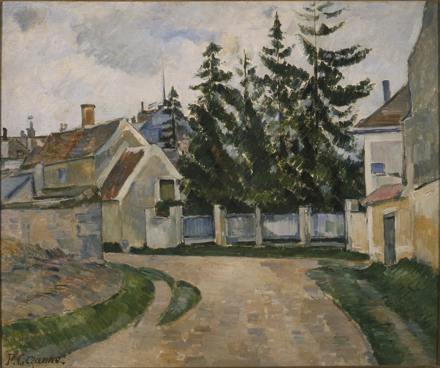 집과 전나무 - Paul Cézanne