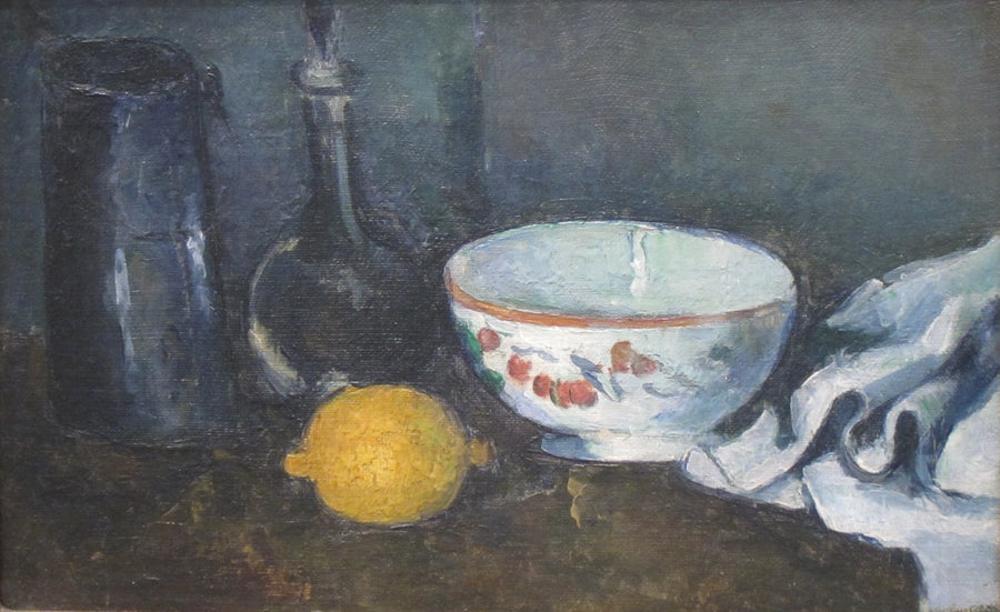 우유와 레몬 상자, I - Paul Cézanne