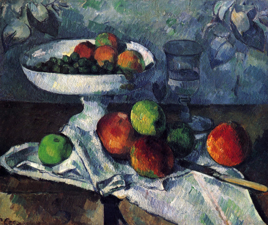 컴포티에르가 있는 정물 - Paul Cézanne