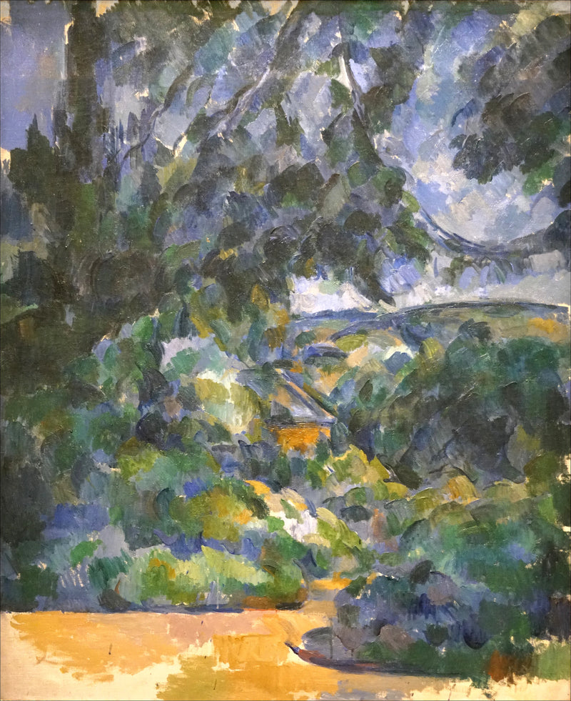푸른 풍경 - 폴 세잔