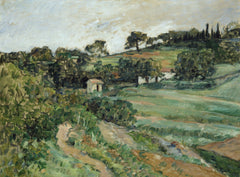 풍경, 1879년경 - Paul Cézanne