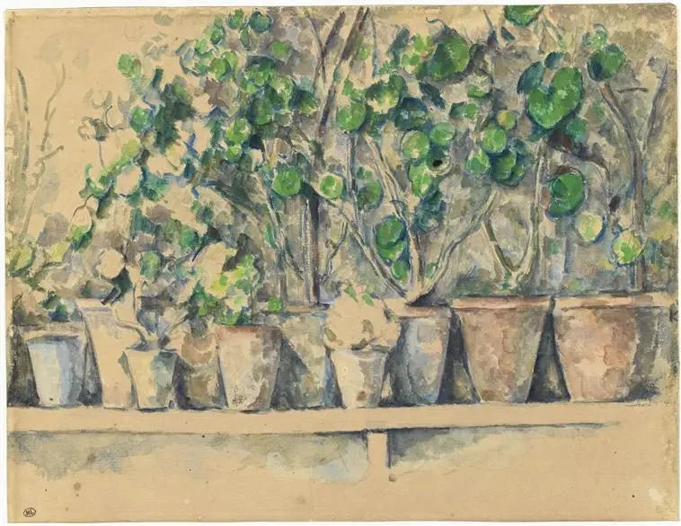 꽃병들 - Paul Cézanne