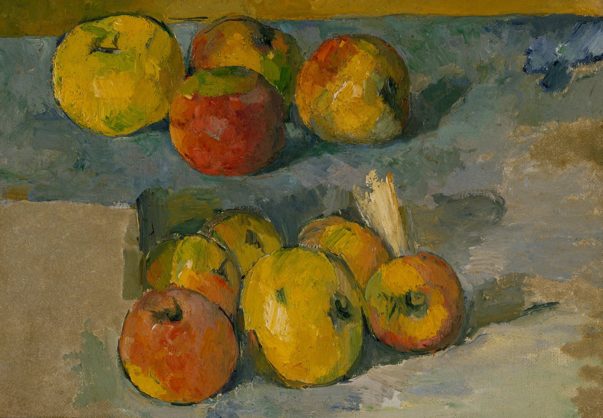 일부 사과, 1877 -1879 - Paul Cézanne