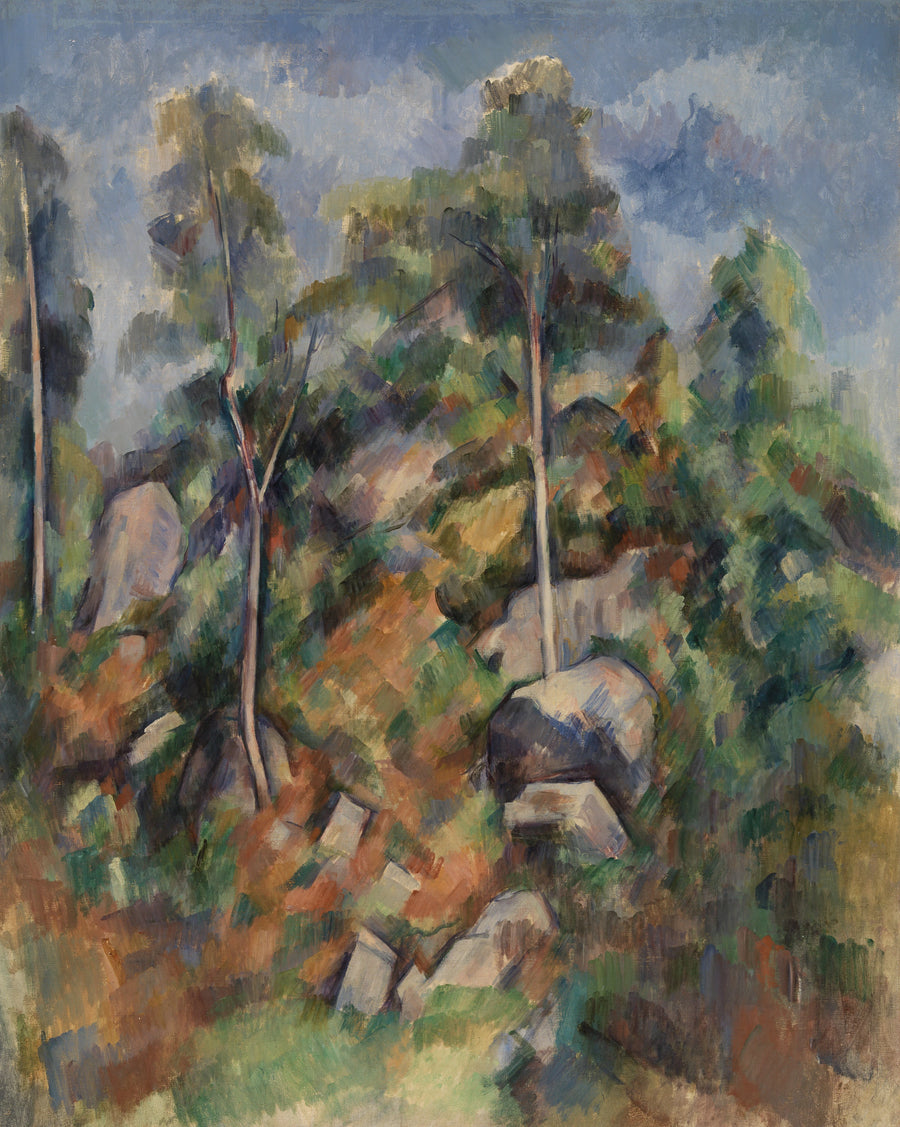 바위와 나무 - Paul Cézanne