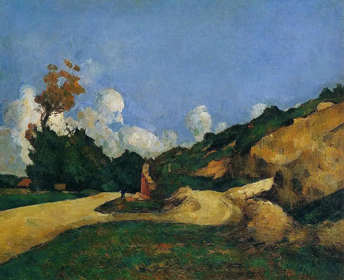 더 로드, 1871년경 - Paul Cézanne