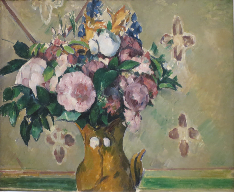 빨간 꽃병 속 꽃 - Paul Cézanne