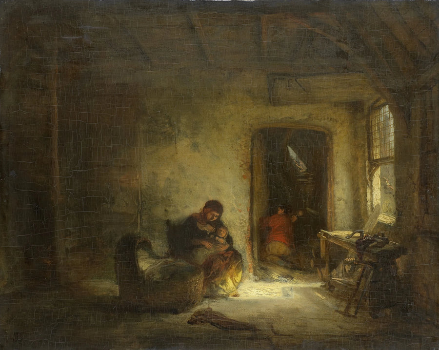 Chambre ensoleillée. - Eugène de Block