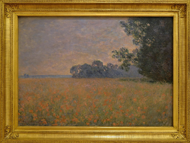 조개껍데기가 있는 귀리밭 - Claude Monet