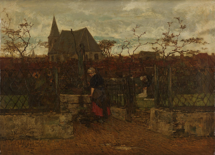 Un champ de blanchiment - Jacob Maris