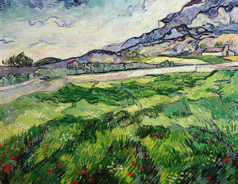 초록 밀밭 - Vincent van Gogh