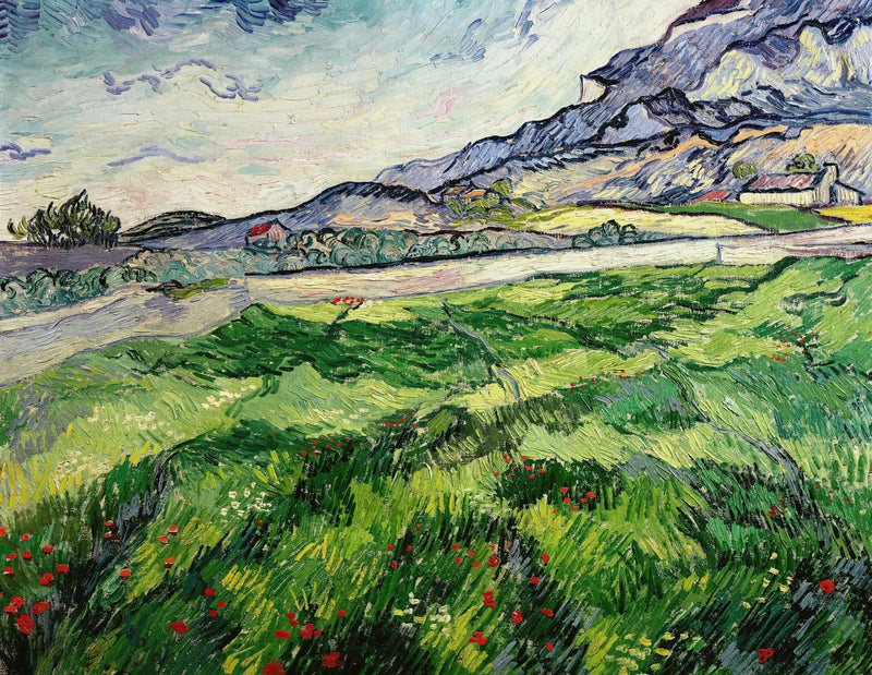 초록 밀밭 - Vincent van Gogh