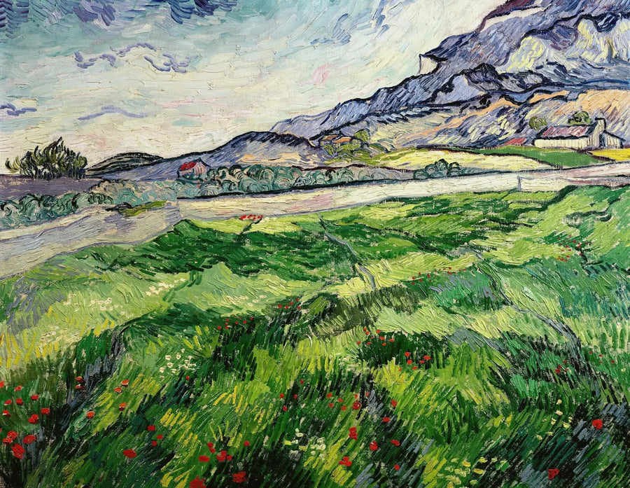 초록 밀밭 - Vincent van Gogh