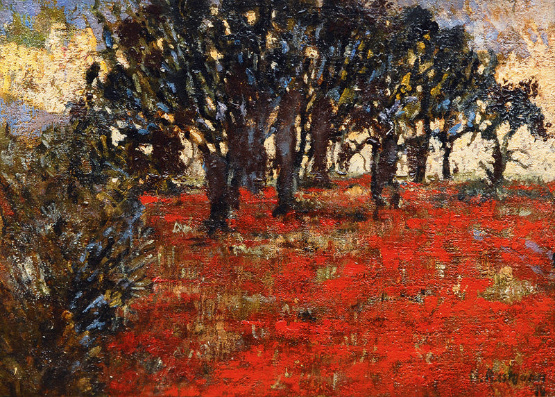 Champ de coquelicots – Heinrich Assmann