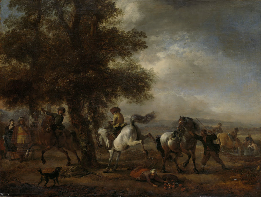 Le champignon frappant - Philips Wouwerman