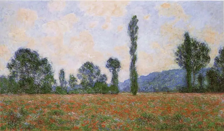 입맛의 들판 - Claude Monet