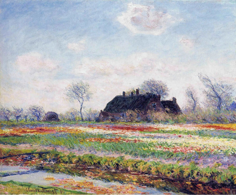 Sassenheim W1070의 튤립 밭 - Claude Monet